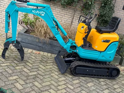 Kubota gebruikte u-008 008 3cil. Diesel minigraver verkocht