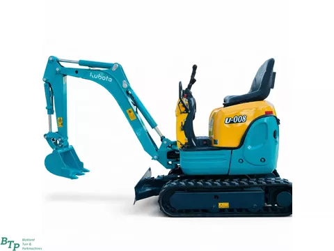 Kubota U-008 gebruikte minigraver 0.8T Binnenkort verwacht!