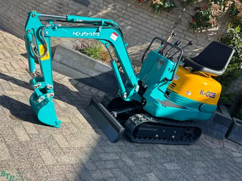 Kubota k-005 Diesel minigraver gebruikte micrograver