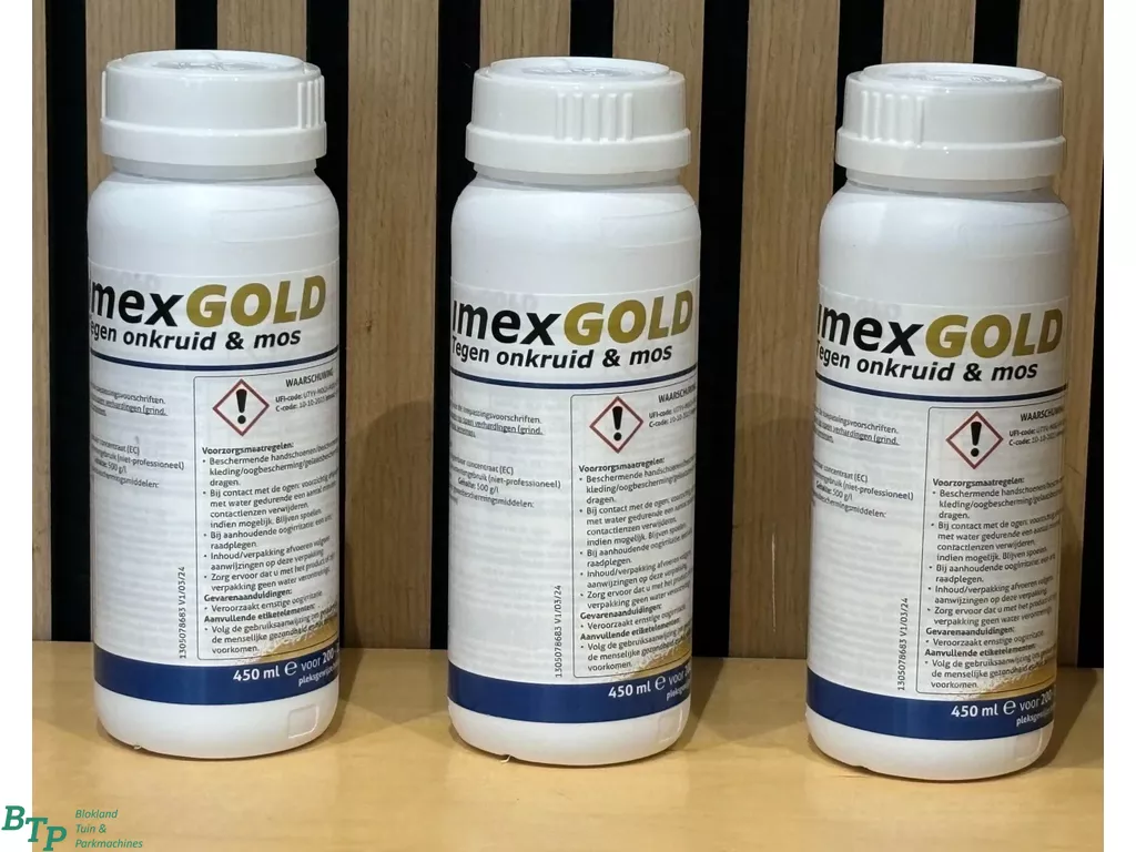 ACTIE 3x Imex tegen onkruid en mos bestrijdingsmiddel Gold
